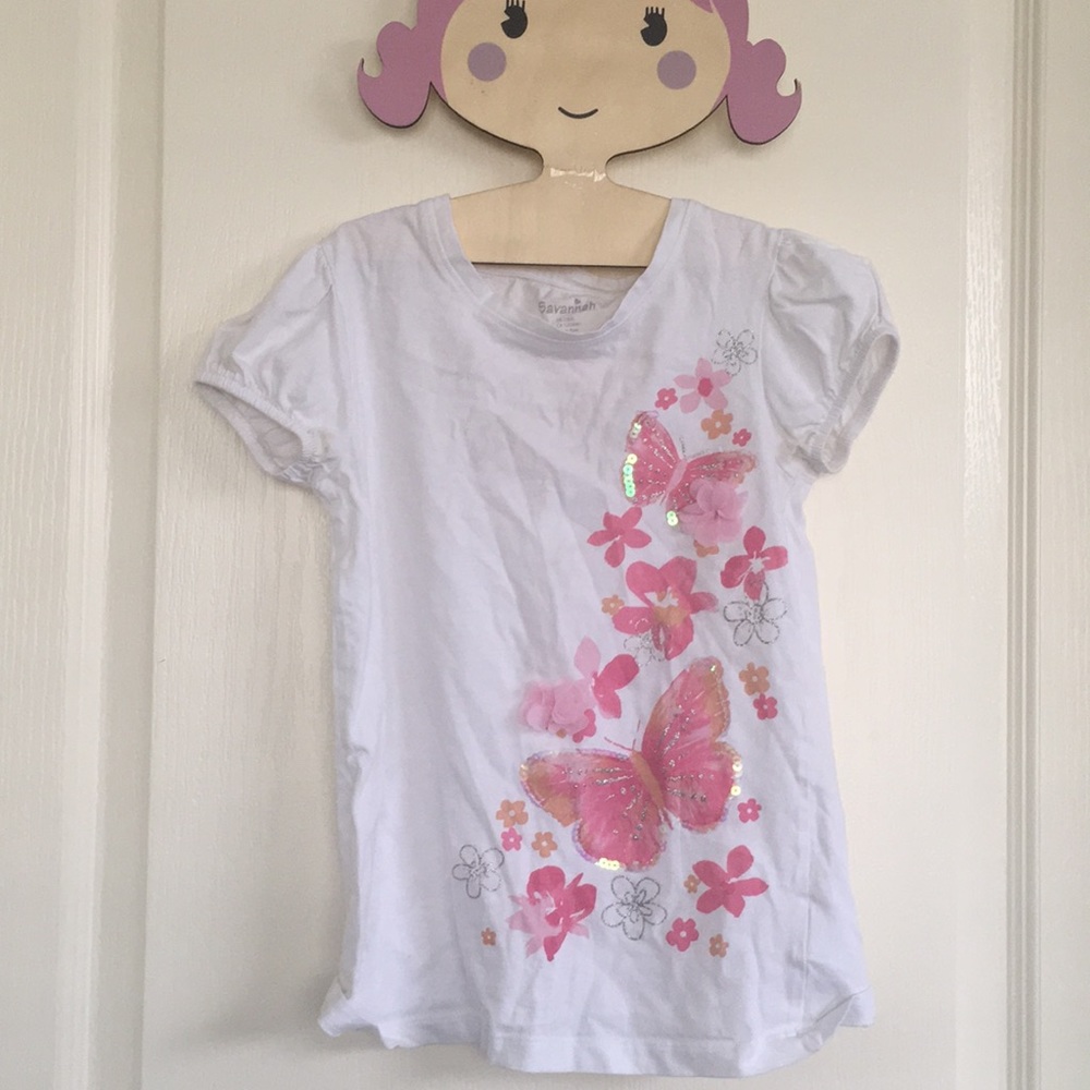 White size (6x)large savannah tee